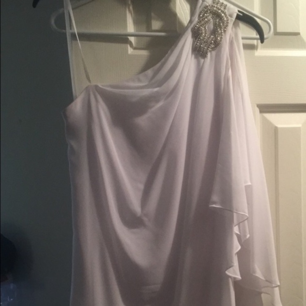 white homecoming dress
